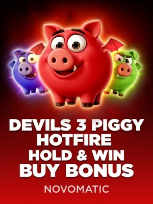 Devils 3 Piggy Hotfire Hold & Win Buy Bonus